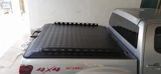Aluminum Toyota Pickup Bed Cover Hard Lid For Hilux Vigo Revo