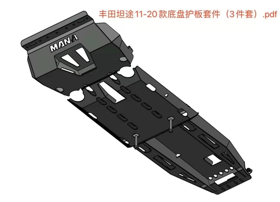 Steel Offroad 4x4 Skid Palte For Tundra 2022 Powder Coating