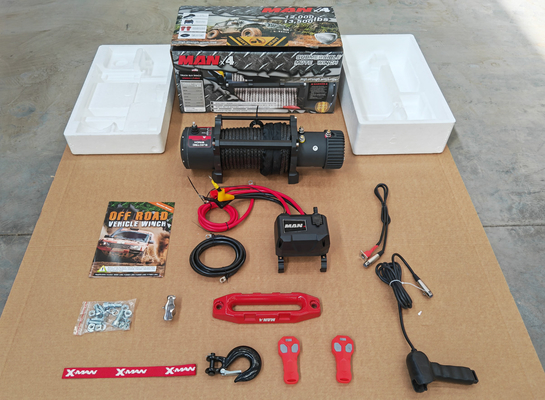 OEM Car Offroad Winch 4x4 13500lbs Synthetic Rope