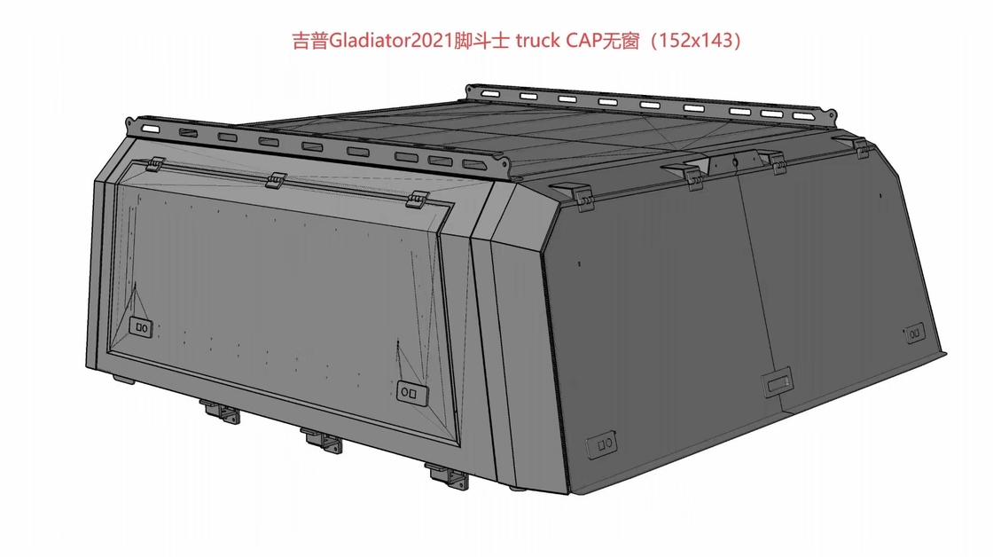 Steel Hard Top Offroad Canopy MANX4 For Jeep Gladiator