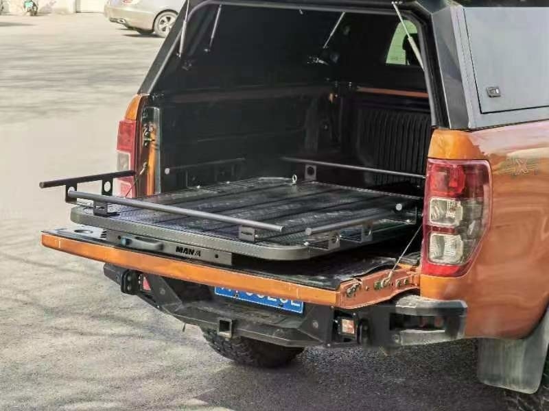 Universal 4X4 Pickup Bed Sliding Truck Cargo Drawer Steel Ute Car Out Truck Tray