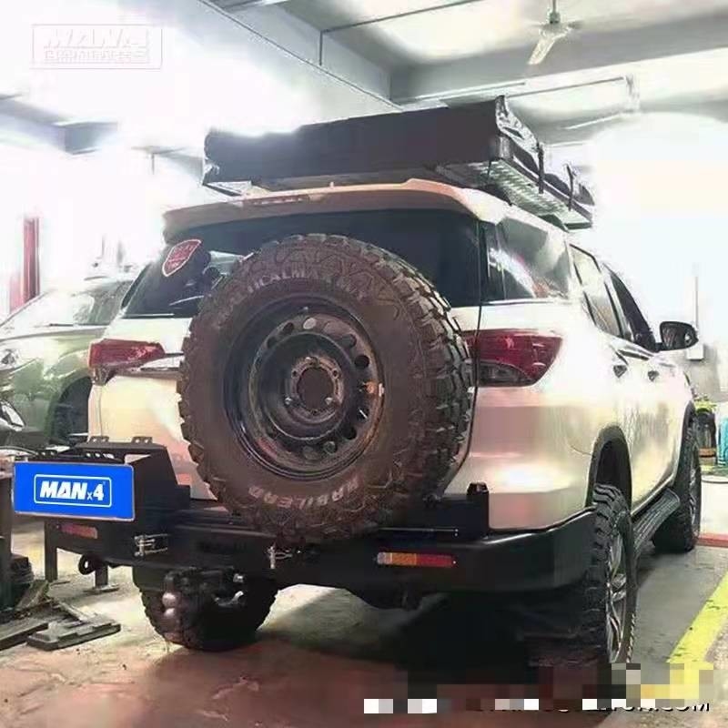 Q235 Car Steel Front Bumper Replacement For TOYOTA Fortuner 2010-2016