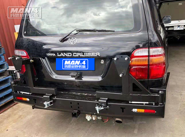 1998-2001 Toyota Landcruiser 100 Series Bull Bar LC100 Rear Bumper
