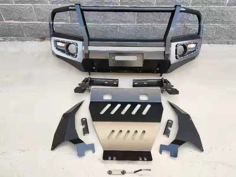 Navara NP300 Steel Front NISSAN Bull Bar Q235 4x4 Textured Finished