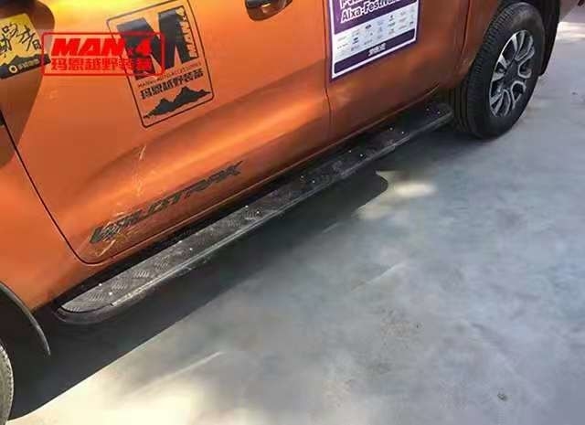 OEM ODM FORD Side Steps T6 T7 T8 2014-2019 Ford Ranger Running Boards With Brush