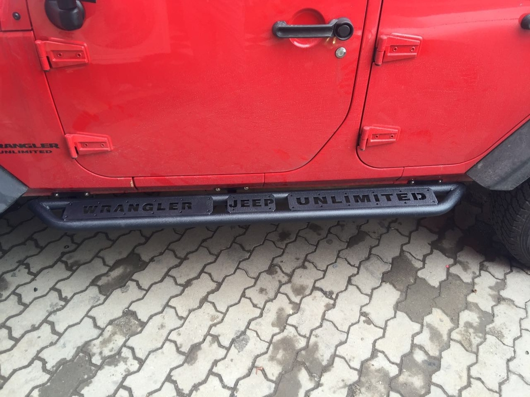 Retractable JEEP Side Steps Side Rails For Jeep Wrangler JK JL