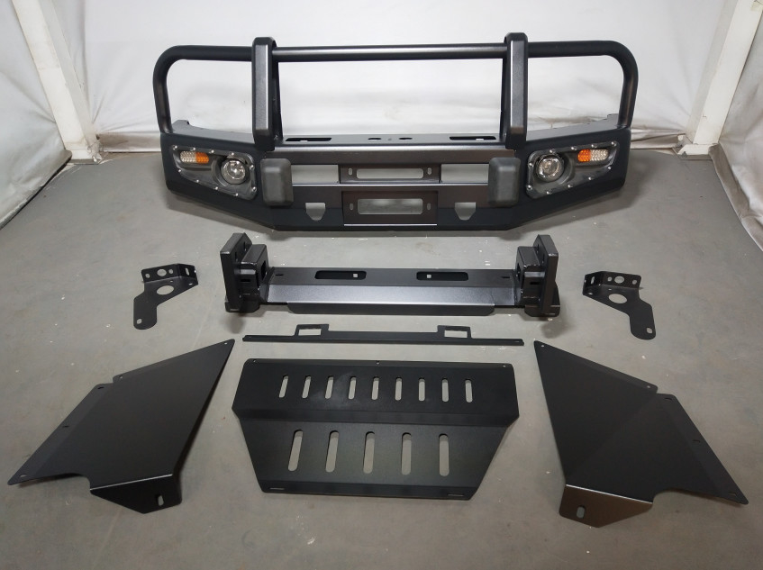 Powder Coating Steel Toyota Hilux Vigo Rear Bumper Q235 06-11